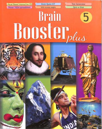 Book cover number 1 for Brain Booster Plus Class 5 written by Swati Malhotra published by Acevision Publisher Pvt. Ltd.