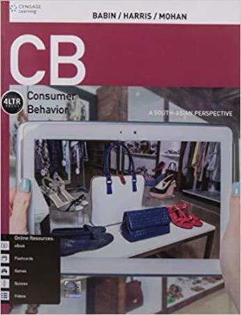 Book cover number 1 for CB : A south-Asian Perspective with CourseMate written by Barry J. Babin, Eric G. Harris, Ashutosh Mohan published by Cengage Learning India Private Limited