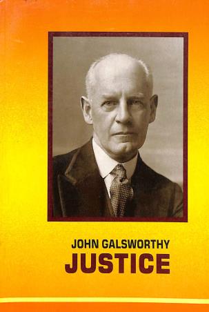 Book cover number 1 for John galsworthy : Justice written by John Galsworthy published by Radha Publishing House