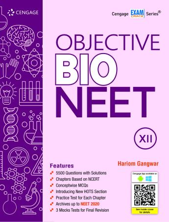 Book cover number 1 for Objective Bio NEET Class 12 written by Hariom Gangwar published by Cengage Learning India Private Limited
