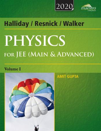 Book cover number 1 for Halliday, Resnick & Walker Physics For JEE (Main & Advanced) Volume 1 written by Amit Gupta published by Wiley India Pvt. Ltd.