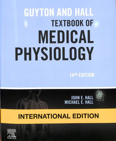 Book cover number 1 for Guyton And Hall Textbook Of Medical Physiology (International Edition) written by John E. Hall, Michael E. Hall published by Elsevier