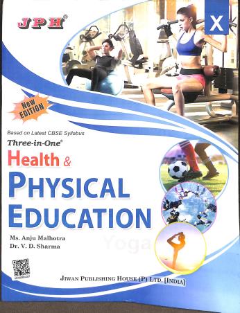 Book cover number 1 for Three In One Health & Physical Education Yoga Class 10 CBSE written by NA published by Jiwan Publishing House (P) Ltd.
