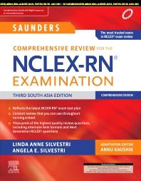 Book cover number 1 for Saunders Comprehensive Review Of Nursing For The NCLEX-RN Examination written by Linda Anne Silvestri, Angela E. Sivestri published by Elsevier