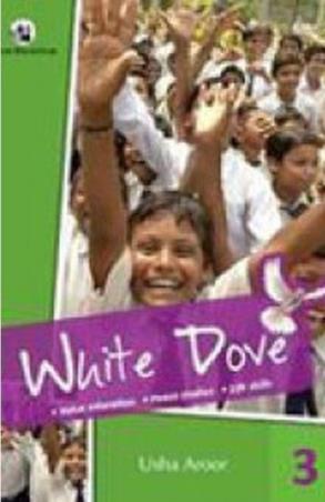Book cover number 1 for White Dove 3 written by Usha Aroor published by Orient BlackSwan