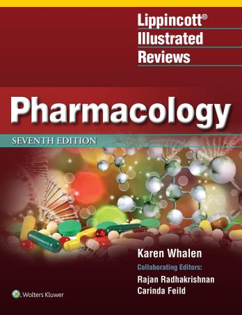 Book cover number 1 for Pharmacology (Lippincott Illustrated Reviews) written by Karen Whalen published by Wolters Kluwer