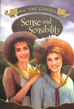 Book cover number 1 for Sense And Sensibility written by Jane Austen published by Paperclip Books