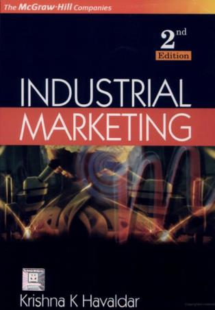 Book cover number 1 for Industrial Marketing written by Krishna K. Havaldar published by McGraw Hill Education Private Limited