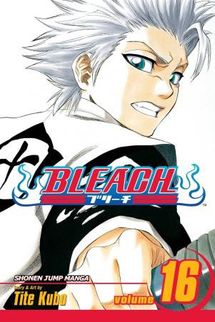 Book cover number 1 for Bleach Volume 16 written by Tite Kubo published by Simon & Schuster