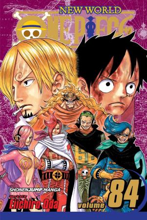 Book cover number 1 for One Piece (Volume 84) written by Eiichiro Oda published by Simon & Schuster