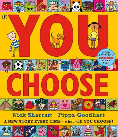 Book cover number 1 for You Choose written by Pippa Goodhart published by Puffin
