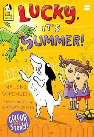 Book cover number 1 for Lucky, It's Summer! written by Nalini Sorensen published by Harper Collins Publishers