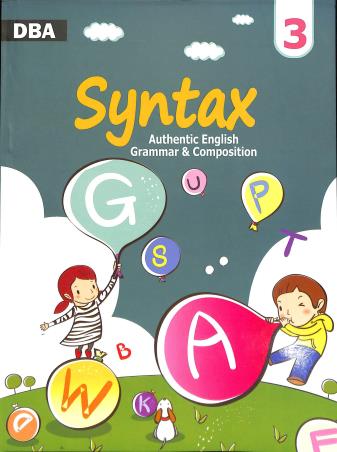 Book cover number 1 for Syntax : Authentic English Grammar And Composition written by Syeda Ruby Ahmed published by Dhar Book Agency