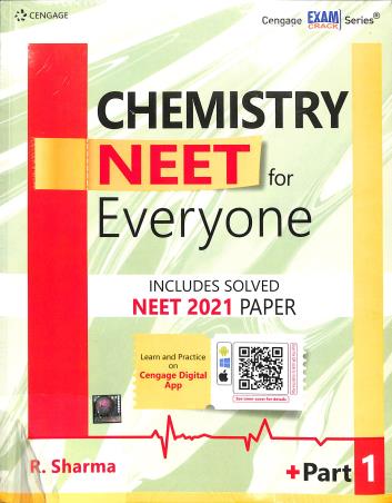 Book cover number 1 for Chemistry NEET For Everyone Part 1 written by R. Sharma published by Cengage Learning India Private Limited