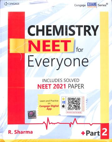 Book cover number 1 for Chemistry NEET For Everyone Part 2 written by R. Sharma published by Cengage Learning India Private Limited