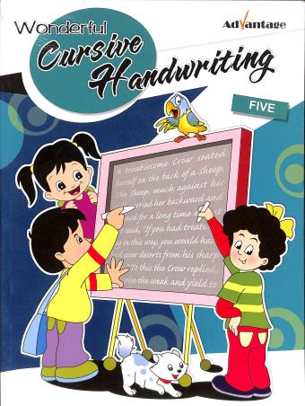 Book cover number 1 for Wonderful Cursive Handwriting 5 written by NA published by Advantage Educational Books