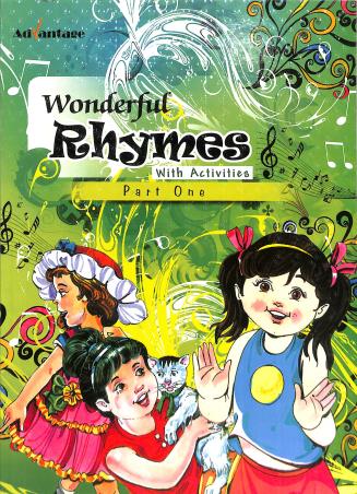 Book cover number 1 for Wonderful Rhymes With Activities Part-1 written by NA published by Advantage Educational Books