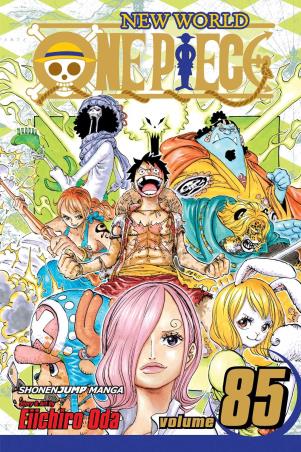 Book cover number 1 for One Piece written by Eiichiro Oda published by Viz Media