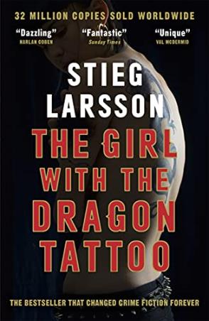 Book cover number 1 for The Girl With The Dragon Tattoo written by Stieg Larsson published by MacLehose Press