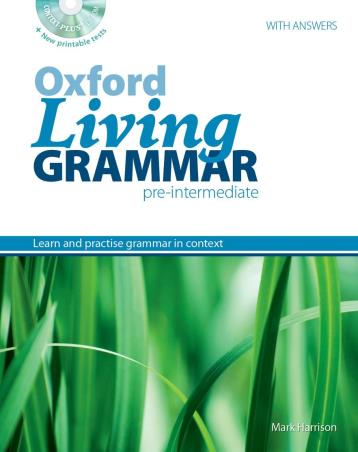 Book cover number 1 for Oxford Living Grammar : Pre-Intermediate written by Ken Paterson, Mark Harrison, Norman coe published by Oxford University Press