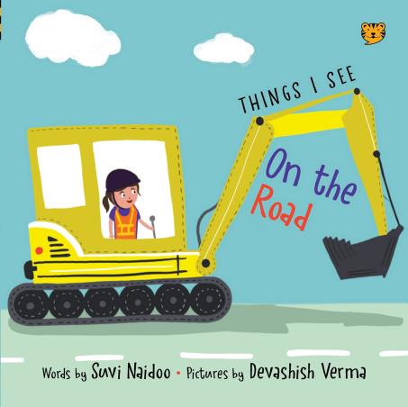 Book cover number 1 for Things I See On The Road written by Suvi Naidoo published by Talking Cub