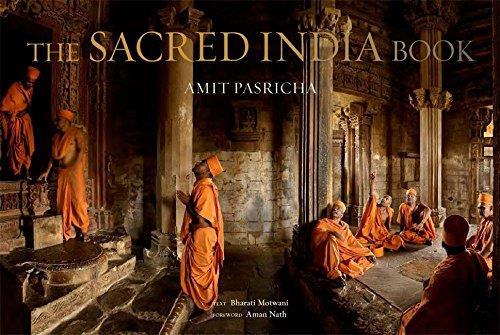 Book cover number 1 for The Sacred India Book written by Amit Pasricha published by Constable & Robinson