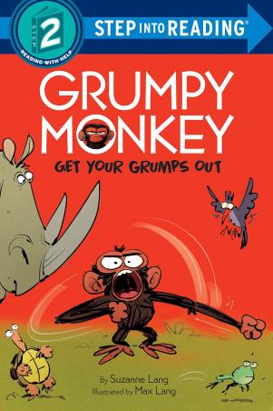 Book cover number 1 for Grumpy Monkey Get Your Grumps Out (Step Into Reading 2) written by Suzanne Lang published by Random House