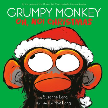 Book cover number 1 for Grumpy Monkey Oh, No! Christmas written by Suzanne Lang published by Random House