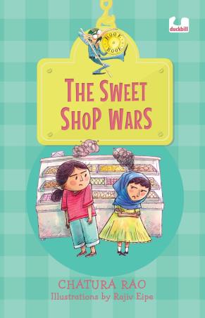 Book cover number 1 for The Sweet Shop Wars written by Chatura Rao published by Penguin Random House