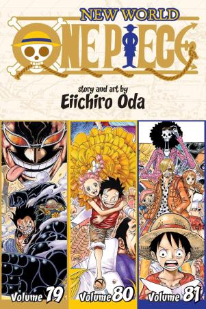 Book cover number 1 for One Piece written by Eiichiro Oda published by Viz Media