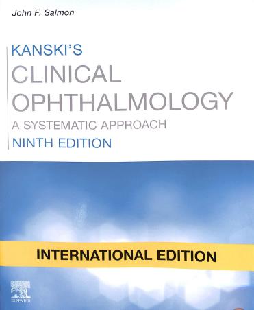 Book cover number 1 for Kanski's Clinical Ophthalmology : A Systematic Approach written by John F. Salmon published by Elsevier