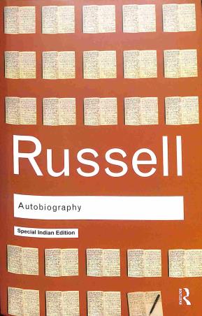 Book cover number 1 for Russell - Autobiography written by Bertrand Russell published by Routledge