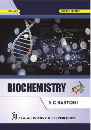 Book cover number 1 for Biochemistry written by S. C. Rastogi published by New Age International (P) Limited, Publishers