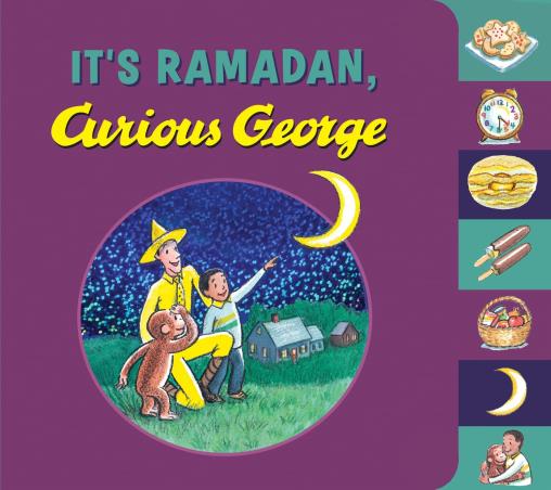 Book cover number 1 for It's Ramadan, Curious George written by H. A. Rey, Hena Khan published by ‎Clarion Books