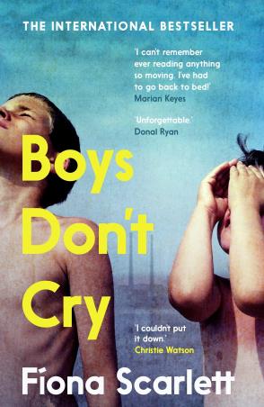 Book cover number 1 for Boys Don't Cry written by Fíona Scarlett published by Faber & Faber