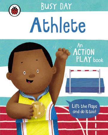 Book cover number 1 for Busy Day : Athlete (An Action Play Book) written by Dan Green published by Ladybird