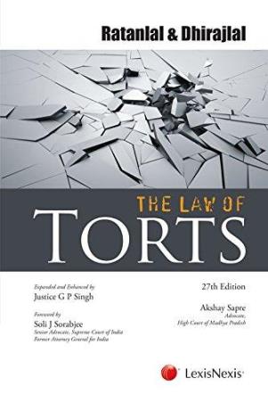 Book cover number 1 for The Law Of Torts written by Ratanlal, Dhirajlal published by LexisNexis