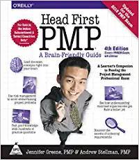 Book cover number 1 for Head First PMP : A Brain Friendly Guide 4th Edittion written by Andrew Stellman, Jennifer Greene published by Shroff Publishers & Distributors Pvt. Ltd.