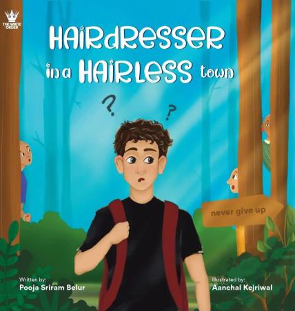 Book cover number 1 for Hairdresser In A Hairless Town written by Pooja Sriram, Aanchal Kejriwal published by The Write Order Publications