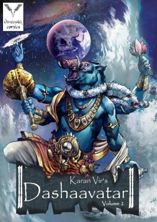 Book cover number 1 for Karan Vir's Dashaavatar Vol.2 written by Deepam Chatterjee published by The Write Order Publications