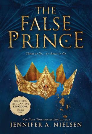 Book cover number 1 for The False Prince written by Jennifer A. Nielsen published by Scholastic