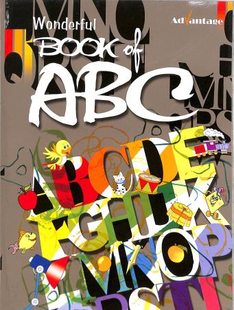 Book cover number 1 for Wonderful Book Of ABC written by NA published by Advantage Educational Books