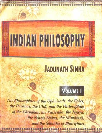Book cover number 1 for Indian Philosophy Volume - 1 , 2 & 3 written by Jadunath Sinha published by Motilal Banarsidass Publishers