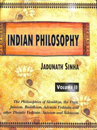 Book cover number 2 for Indian Philosophy Volume - 1 , 2 & 3 written by Jadunath Sinha published by Motilal Banarsidass Publishers