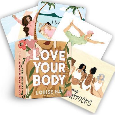 Book cover number 1 for Love Your Body Cards : A 44-Card Deck written by Louise Hay, Sabina Fenn, Ashley Prine published by Hay House