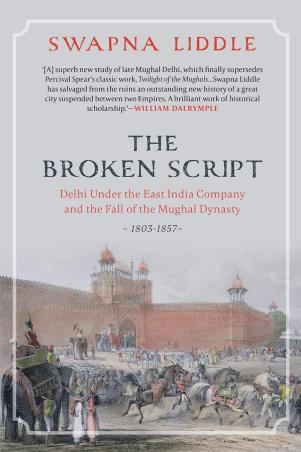 Book cover number 1 for The Broken Script written by Swapna Liddle published by Speaking Tiger Publishing Private Limited