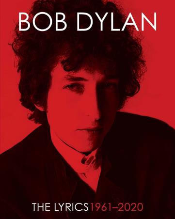 Book cover number 1 for The Lyrics 1961-2020 written by Bob Dylan published by Simon & Schuster