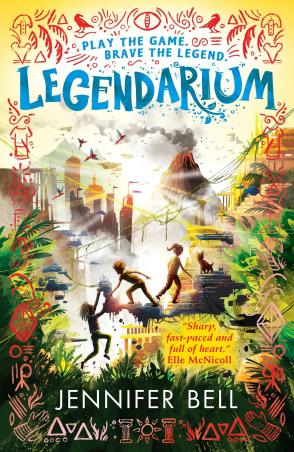 Book cover number 1 for Legendarium : Play The Game Brave The Legend written by Jennifer Bell published by Walker Books
