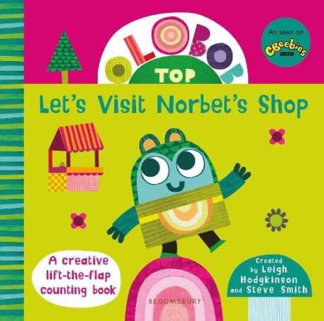 Book cover number 1 for Olobob Top : Let's Visit Norbet's Shop written by Leigh Hodgkinson published by Bloomsbury Publishing