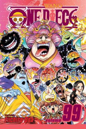 Book cover number 1 for Wano One Piece written by Eiichiro Oda published by Viz Media